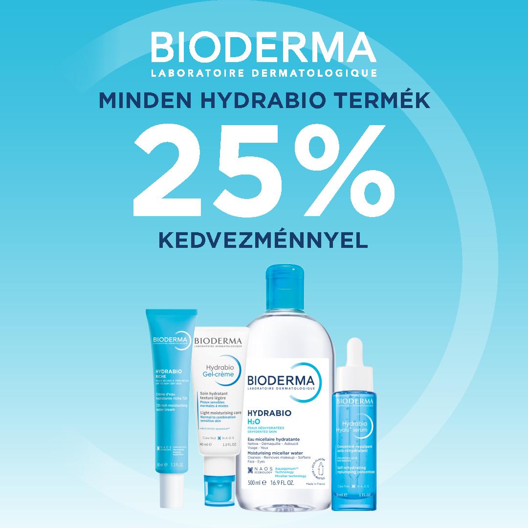 Bioderma Hydrabio akció -25% - Pharmy