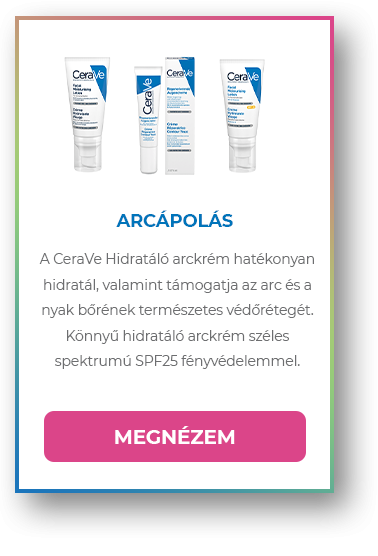 CeraVe Arcápolás