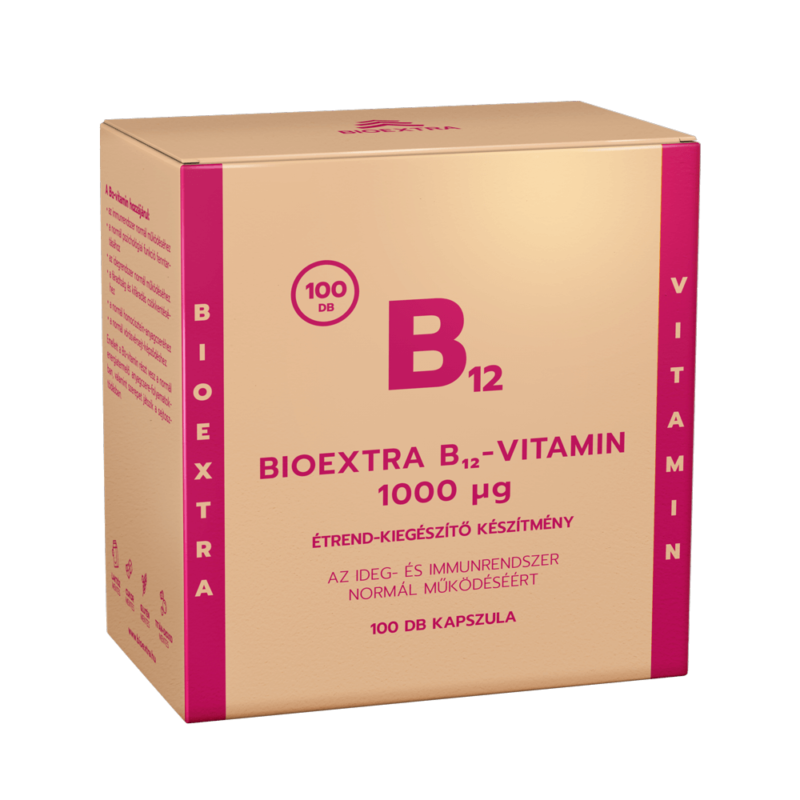 Bioextra B12-vitamin 1000 mcg kapszula 100x