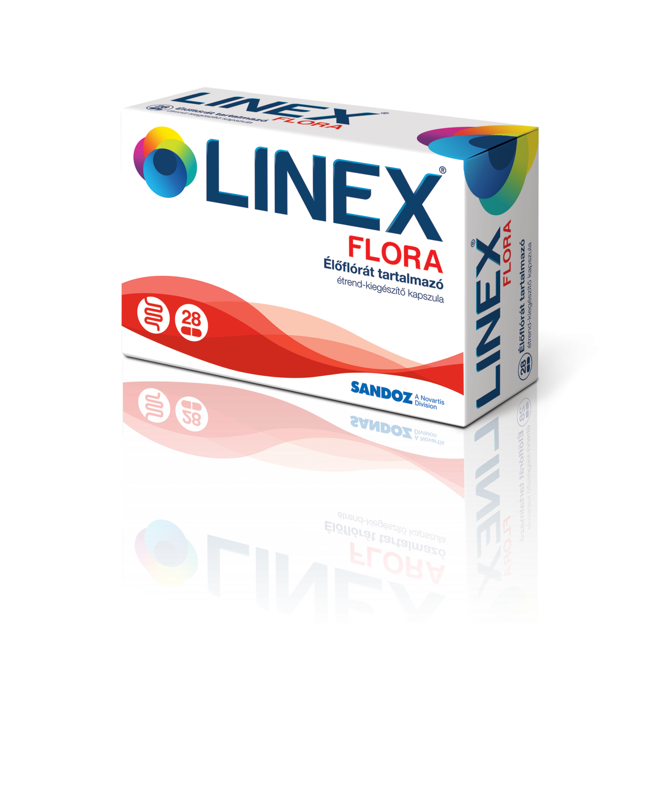 Linex Flora élőflórás étrendkiegészítő kapszula 28x