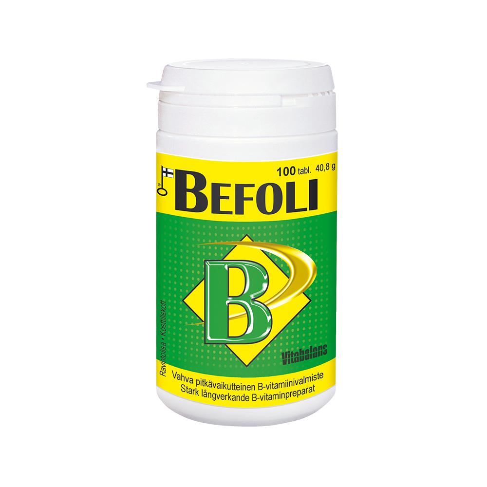 Vitabalans Befoli B-vitamin tartalmú retard tabletta 100x