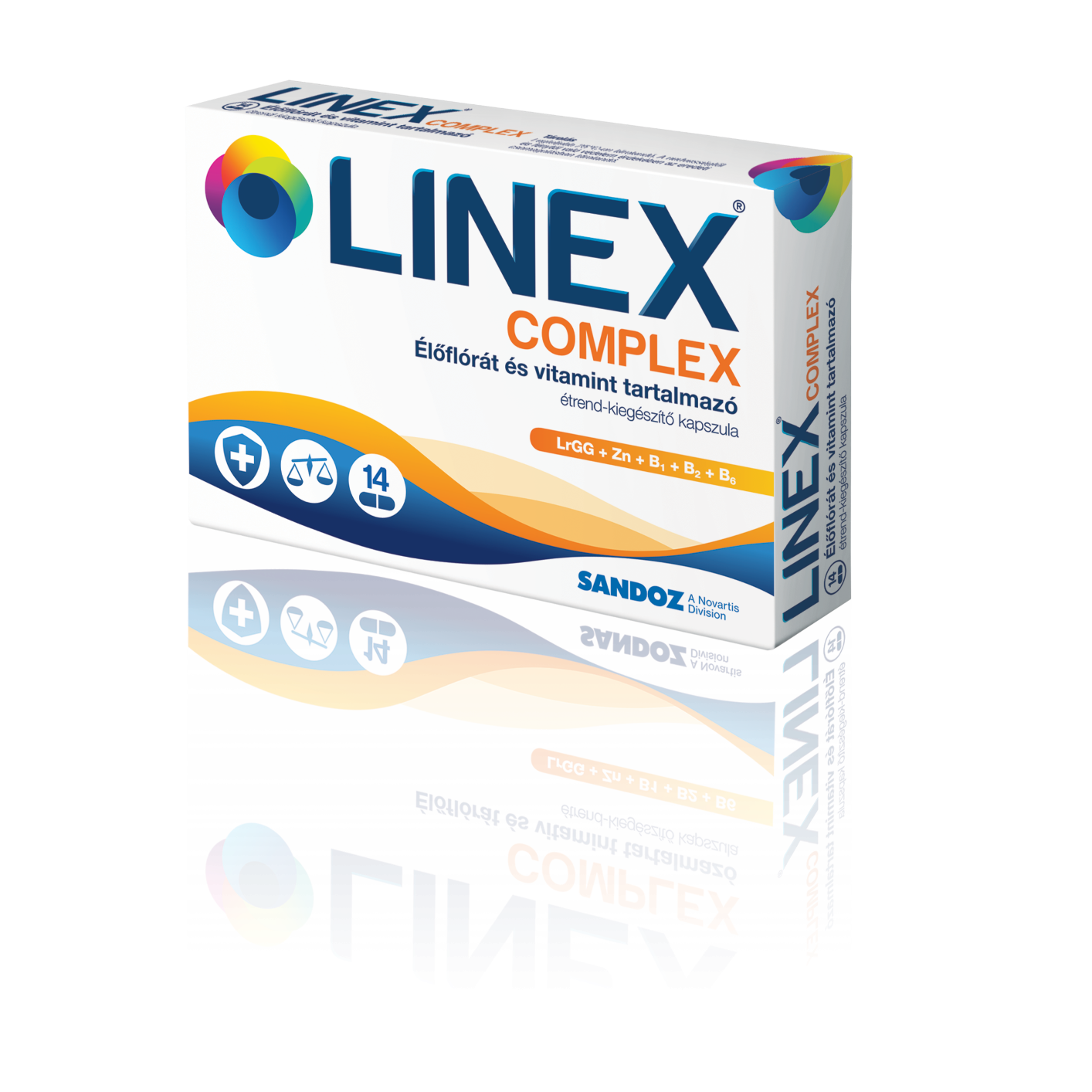 Linex Complex élőflórás kapszula 14x