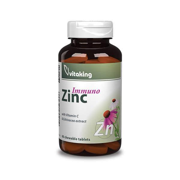 Vitaking Cink Immuno 23 mg rágótabletta 60x
