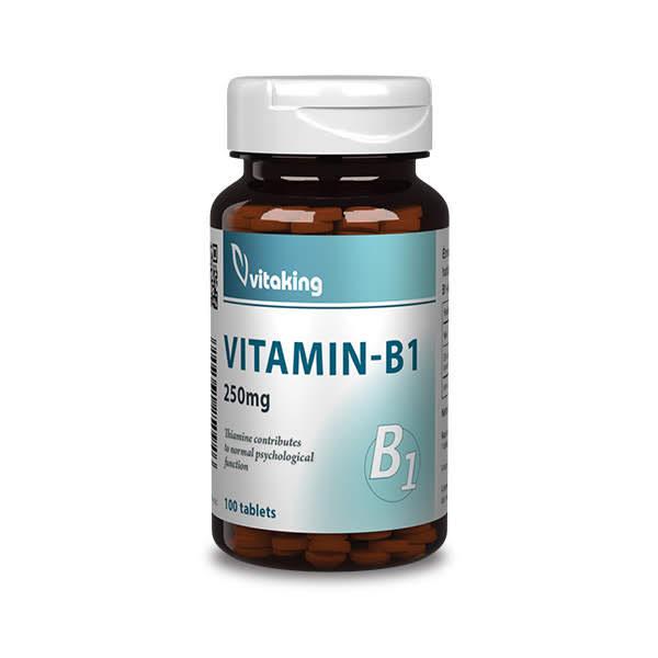 Vitaking B1-vitamin 250 mg tabletta 100x
