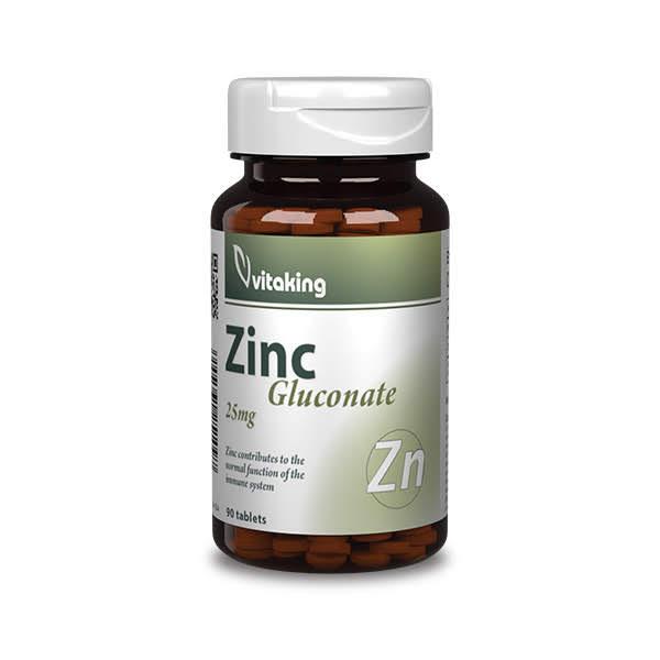Vitaking Cink-glükonát 25 mg tabletta 90x