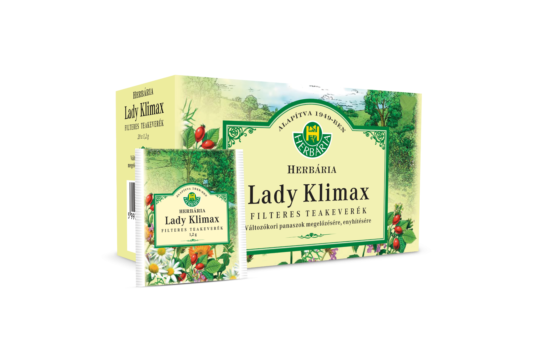 Herbária Lady Klimax teakeverék filteres 20x