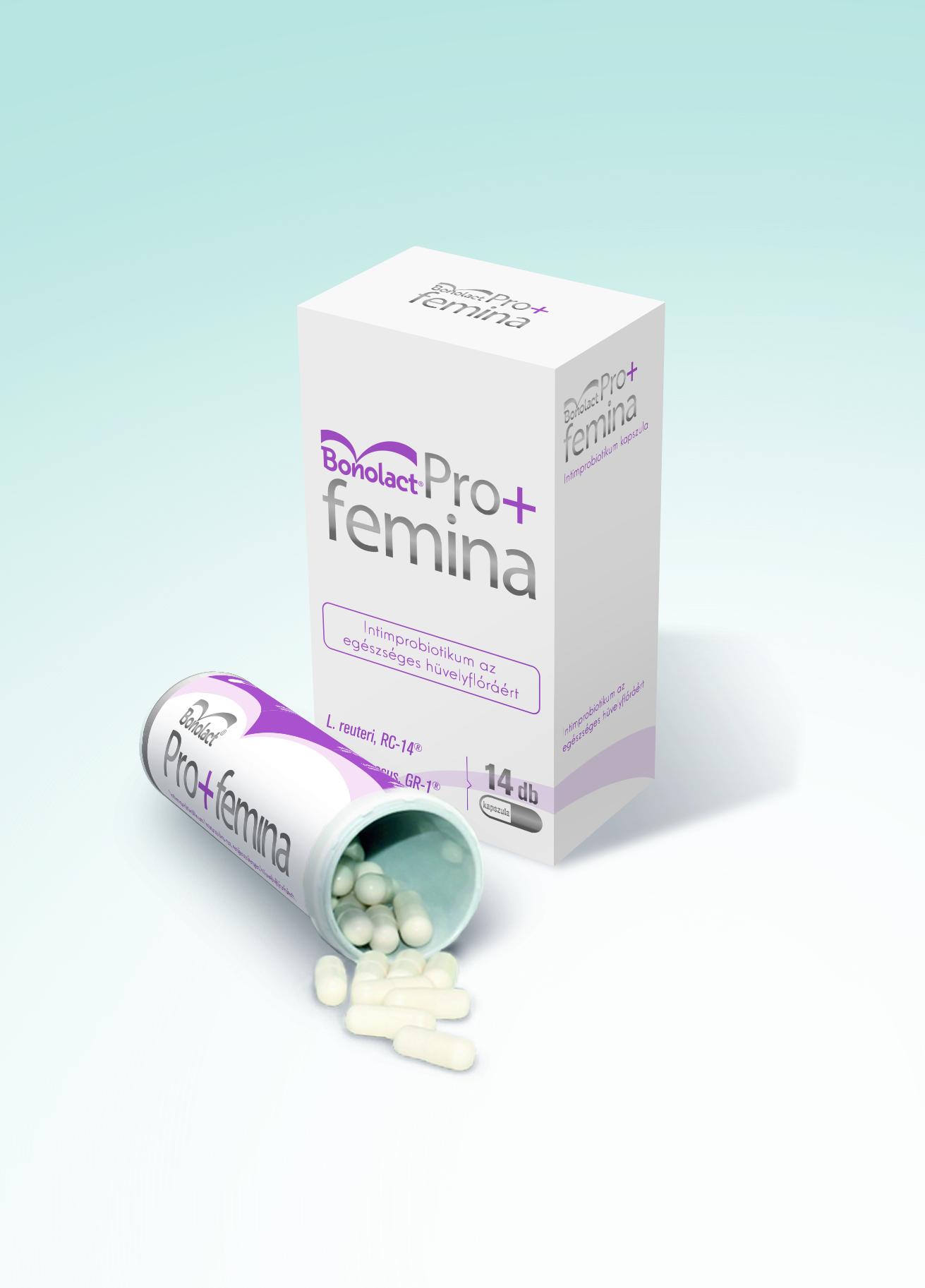 Bonolact Pro+Femina probiotikum étrendkieg. kapsz. 14x