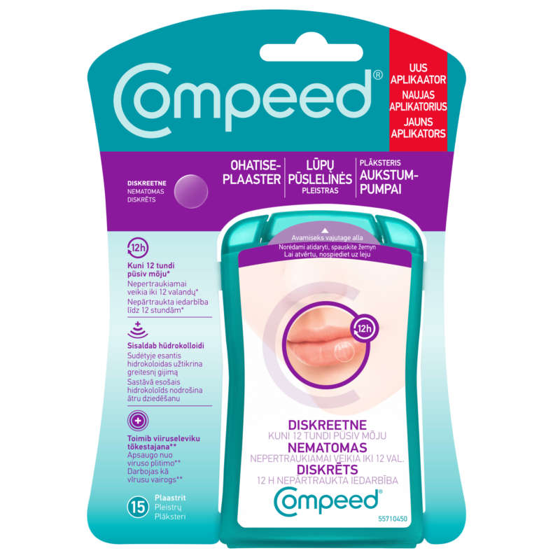 Compeed herpesztapasz nappal 15x