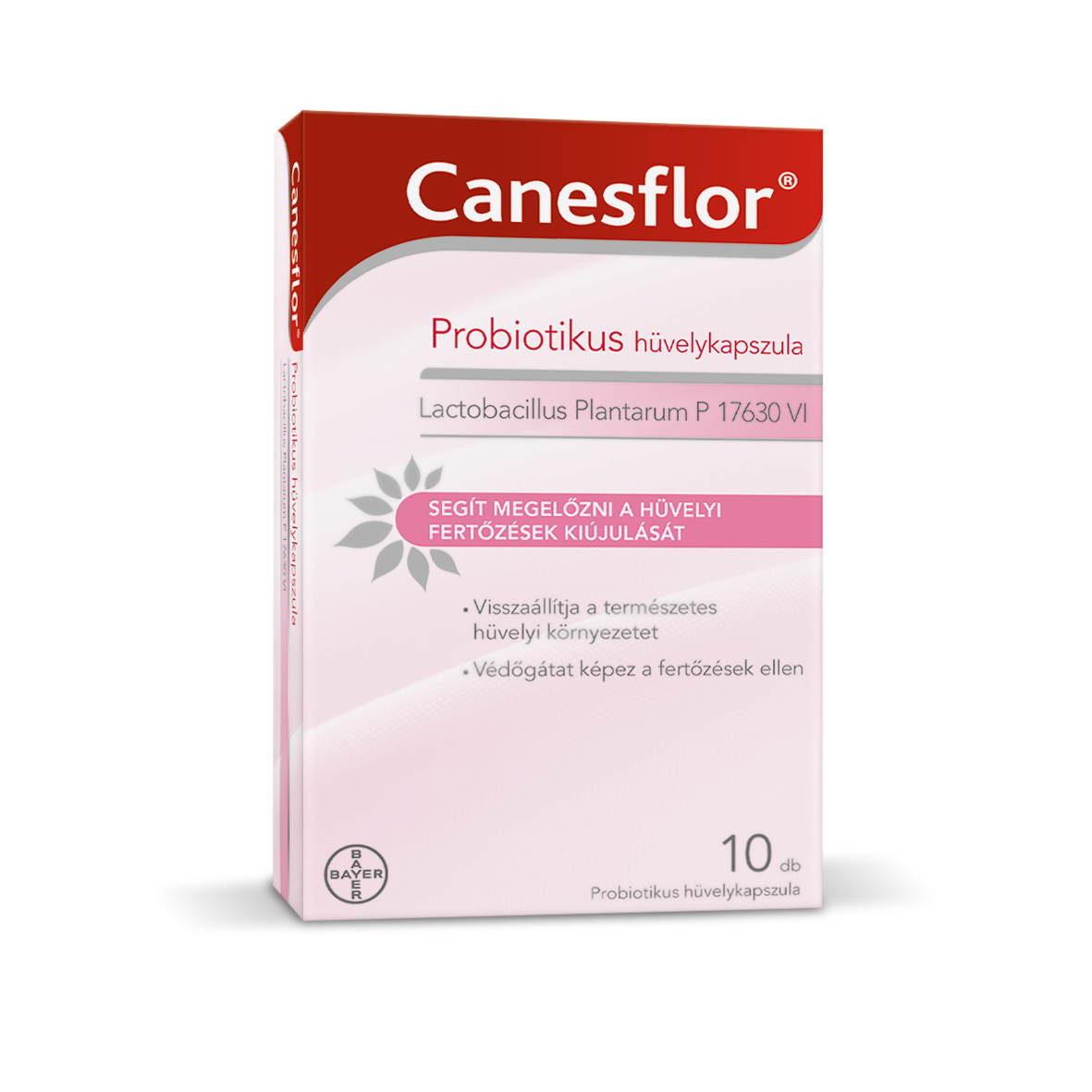 Canesflor probiotikus hüvelykapszula 10x