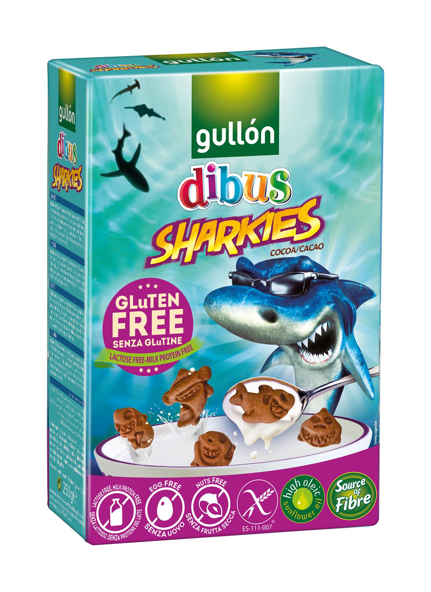 Gullón Dibus gluténmentes reggeliző keksz 250g