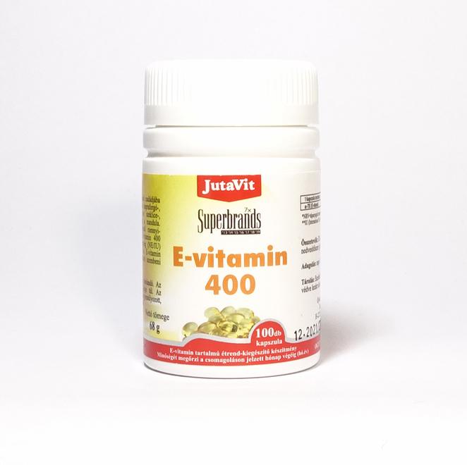 JutaVit E-vitamin 400 mg kapszula 100x