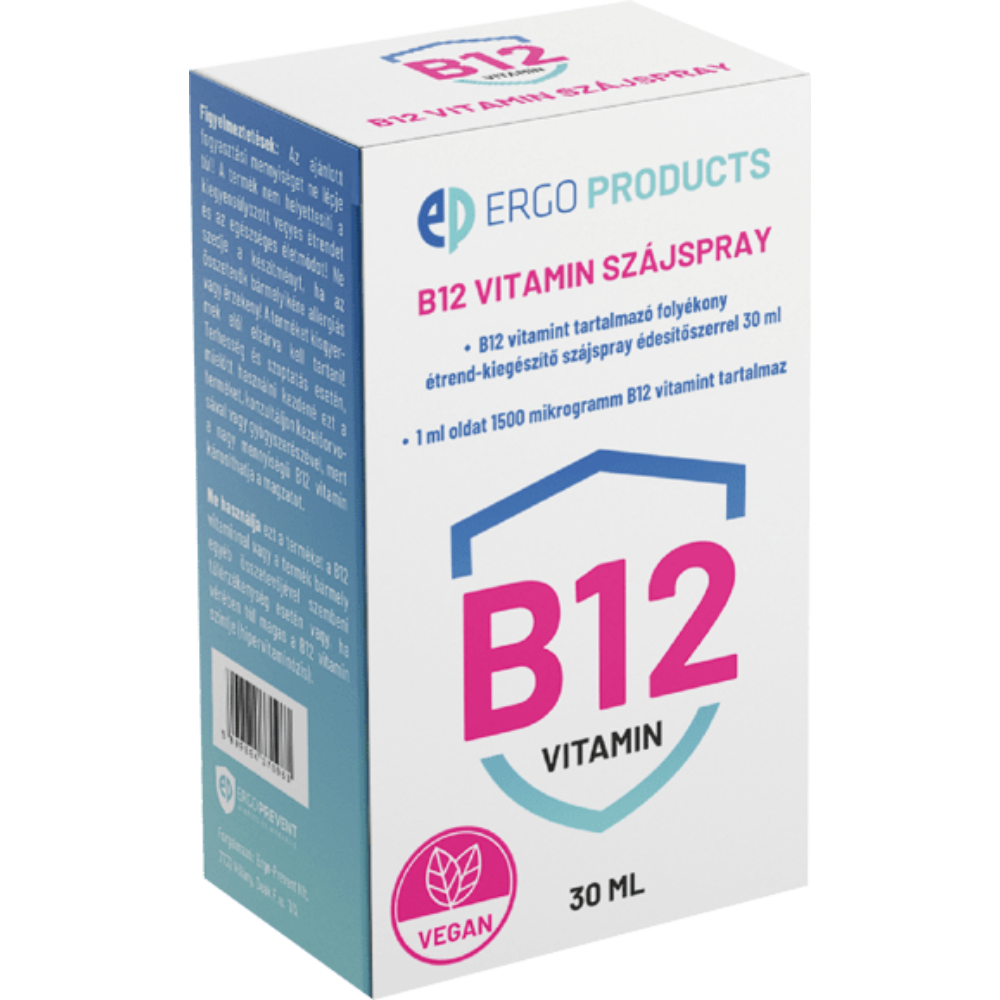 Ergo-Prevent B12-vitamin étrendkieg. szájspray 30ml