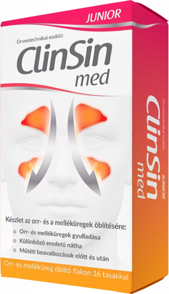 ClinSin med Junior orr-és melléküregöblítő készlet 1x