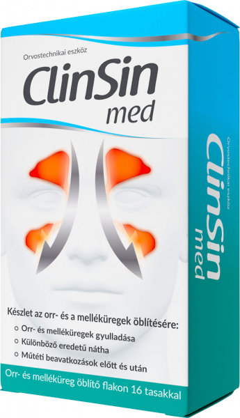 ClinSin med orr- és melléküregöblítő készlet 1x