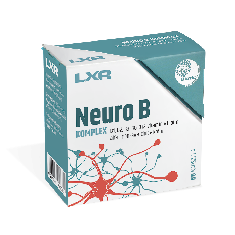 LXR Neuro B-vitamin Komplex kapszula 60x