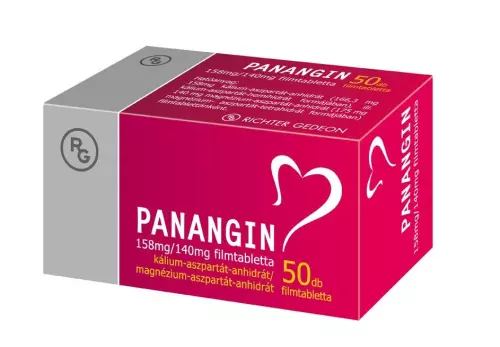 Panangin 158 mg/140 mg filmtabletta 50x