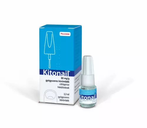 Kitonail 80 mg/g gyógyszeres körömlakk 3,3ml