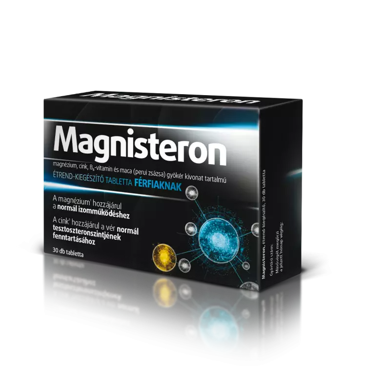Magnisteron magnézium tabletta férfiaknak 30x Magnisteron magnézium tabletta férfiaknak 30x