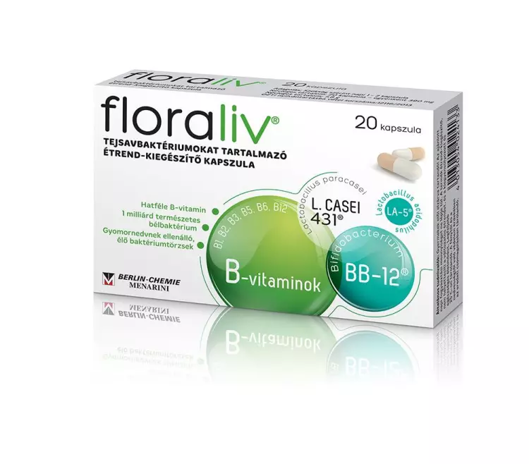 Floraliv tejsavbaktérium kapszula 20x