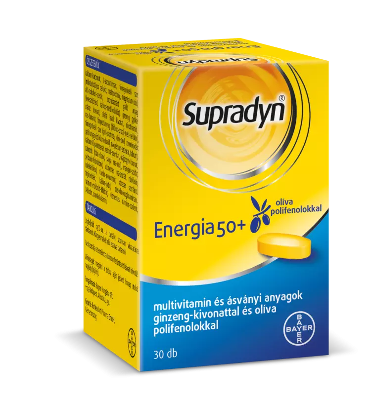 Supradyn Energia 50+ filmtabletta 30x Supradyn Energia 50+ filmtabletta 30x