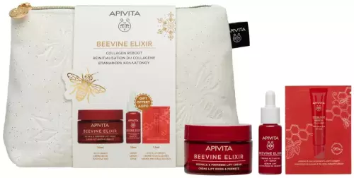 APIVITA BEEVINE ELIXIR ránct. neszesszer RICH 50+15+10ml