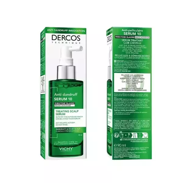 Vichy Dercos 10 fejbőr áp. szérum korpásodás ellen 90ml Vichy Dercos 10 fejbőr áp. szérum korpásodás ellen 90ml