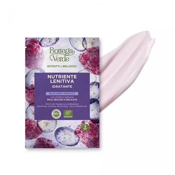 Bottega Verde Beauty Extracts Arcpakolás málna-áf. 8ml Bottega Verde Beauty Extracts Arcpakolás málna-áf. 8ml