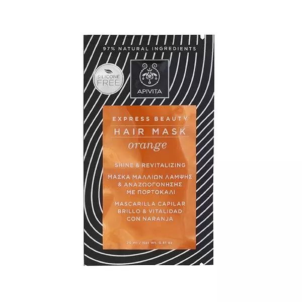 APIVITA Express hajmaszk Fényt ad és revitalizál 20ml APIVITA Express hajmaszk Fényt ad és revitalizál 20ml
