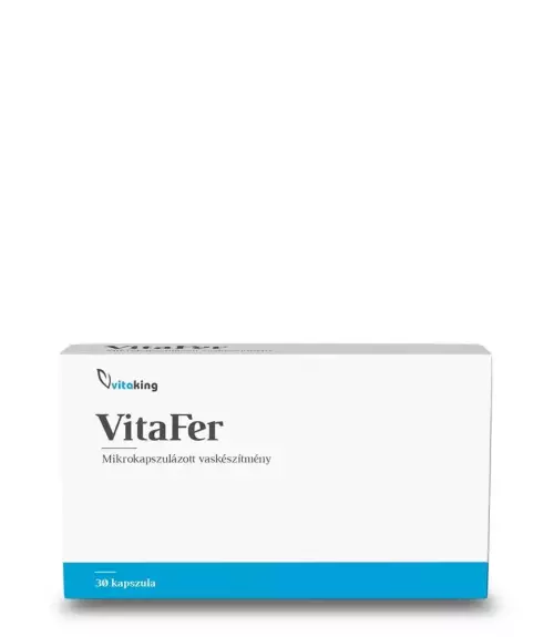 Vitaking VitaFer mikrokapszulás vas kapszula 30x