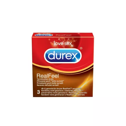 Durex óvszer Real Feel 3x