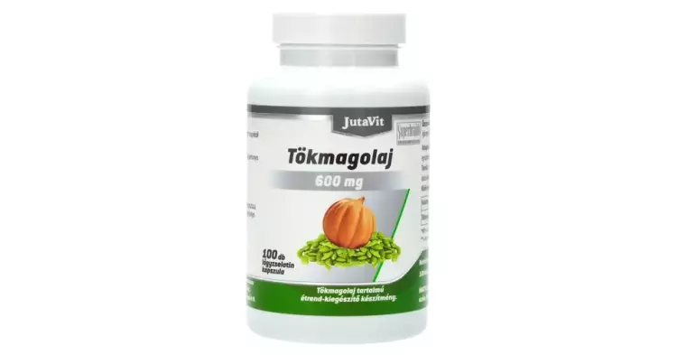 JutaVit Tökmagolaj 600 mg kapszula 100x