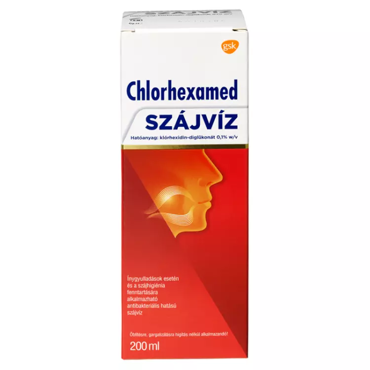 Chlorhexamed szájfertőtlenítő 200ml Chlorhexamed szájfertőtlenítő 200ml