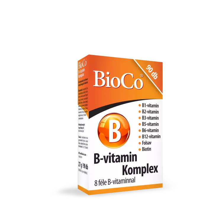 BioCo B-vitamin komplex tabletta 90x BioCo B-vitamin komplex tabletta 90x