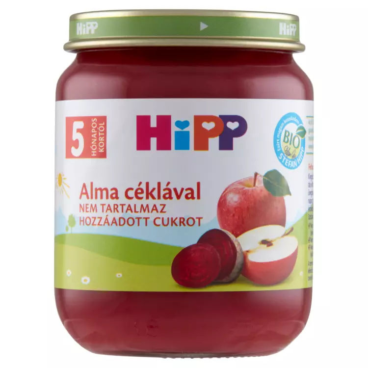 HiPP BIO alma céklával 5.hó 125g