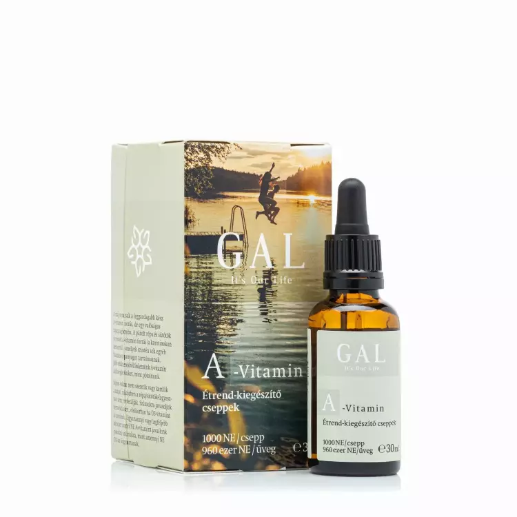 GAL A-vitamin étrendkiegészítő cseppek 30ml GAL A-vitamin étrendkiegészítő cseppek 30ml