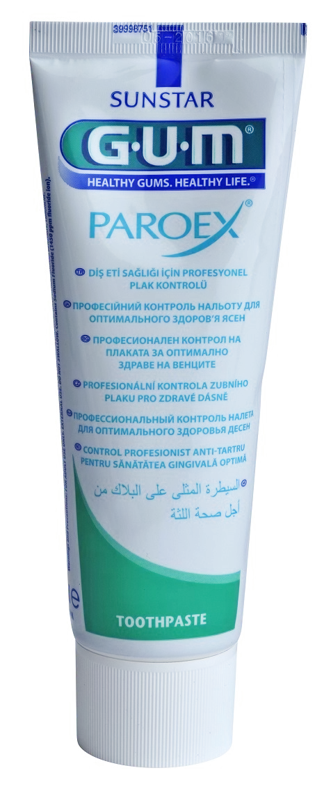 GUM Paroex CHX 0,06% fogkrém gél 75ml GUM Paroex CHX 0,06% fogkrém gél 75ml