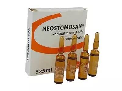 Neo-stomosan oldat A.U.V. 5x5ml