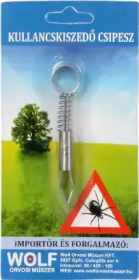 Kullancskiszedő csipesz 1x Kullancskiszedő csipesz 1x