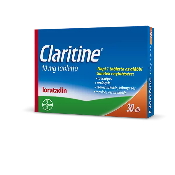 Claritine 10 mg tabletta 30x Claritine 10 mg tabletta 30x