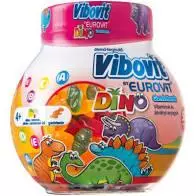 Vibovit by Eurovit Dino gumivitamin 50x Vibovit by Eurovit Dino gumivitamin 50x