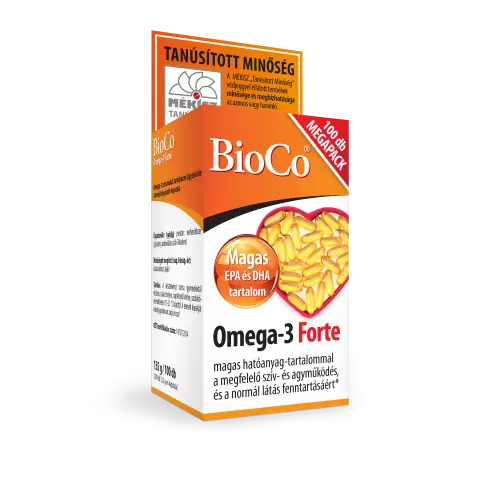 BioCo Omega-3 forte kapszula megapack 100x