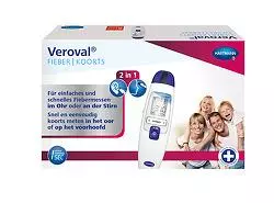 Veroval Lázmérő 2in1 fülön és homlokon mérő Hartm. 1x Veroval Lázmérő 2in1 fülön és homlokon mérő Hartm. 1x