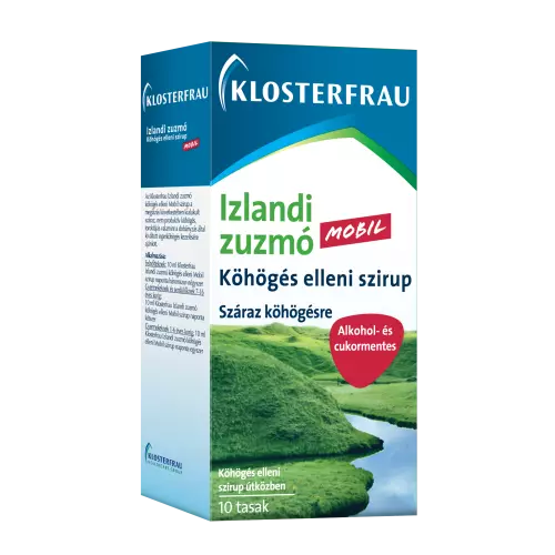 Klosterfrau Izlandi zuzmó szirup tasakban 10x10ml