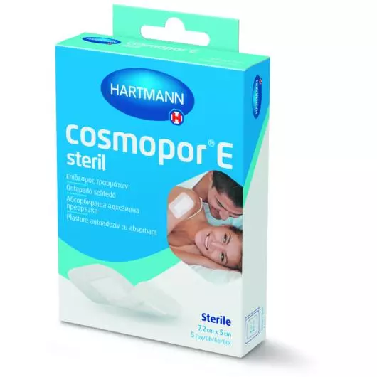 Cosmopor E steril sebtapasz 7,2 x 5cm 5x Cosmopor E steril sebtapasz 7,2 x 5cm 5x