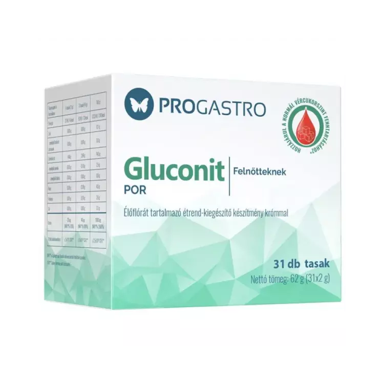 ProGastro Gluconit étrendkieg. por felnőtteknek 31x