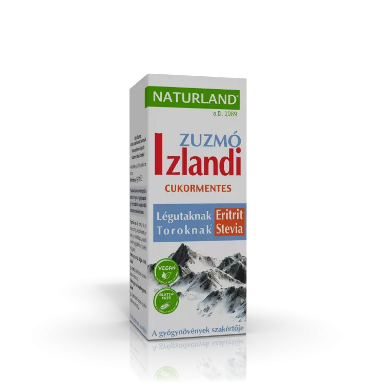 Naturland Izlandi zuzmó foly. édesítőszerekkel 150ml Naturland Izlandi zuzmó foly. édesítőszerekkel 150ml