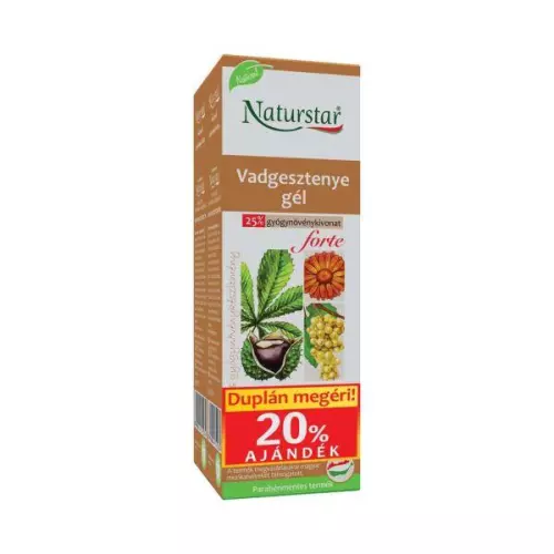 Naturstar vadgesztenye forte gél 2x60ml