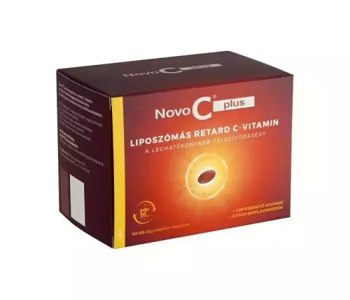Novo C Plus liposzómás retard C kapszula 90x