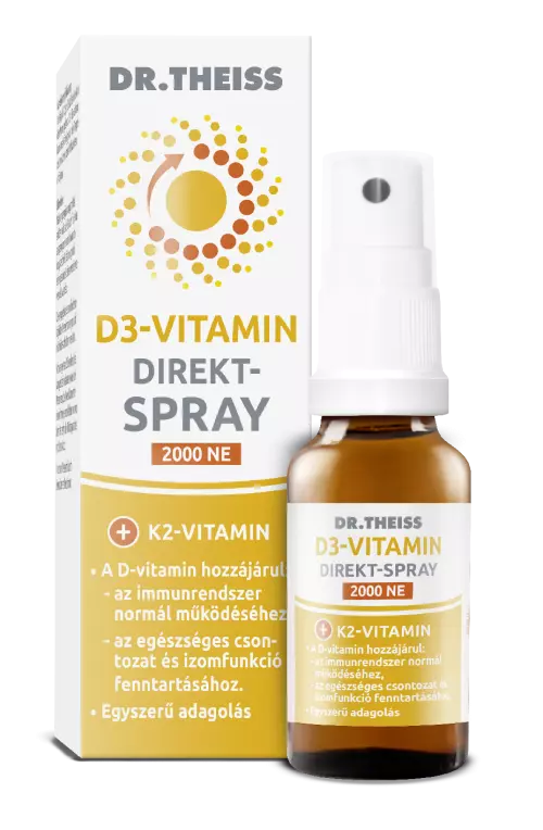Dr. Theiss D3-vitamin 2000 NE direkt spray 20ml