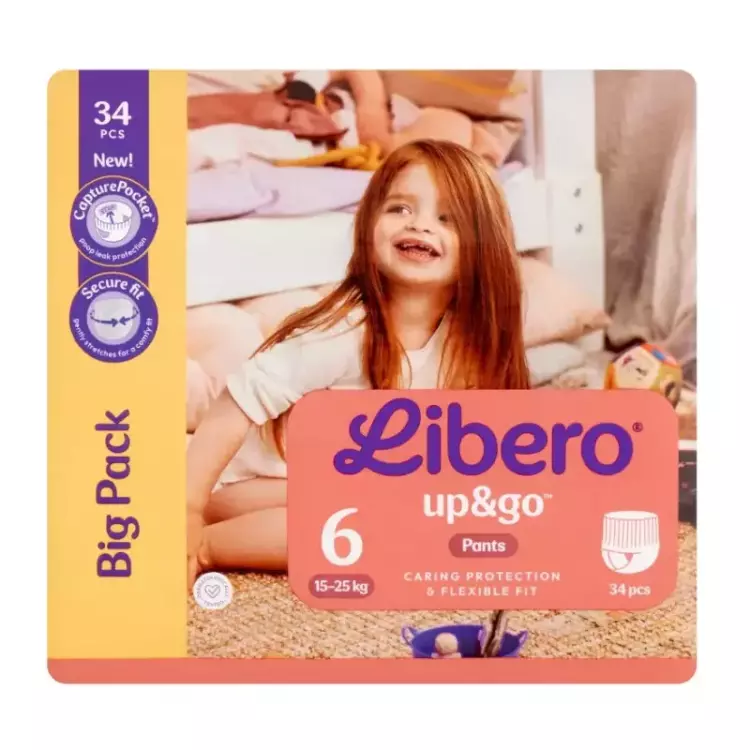 Libero Up&Go bugyipelenka 6   15-25kg 34x